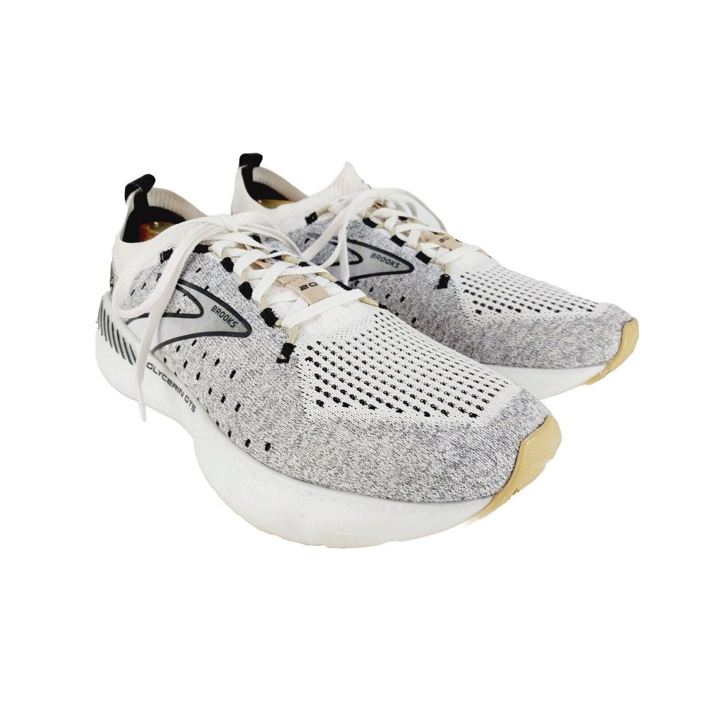 Brooks Glycerin Stealthfit GTS 20 Womens 11 Shoes Gray Running 1203711B163